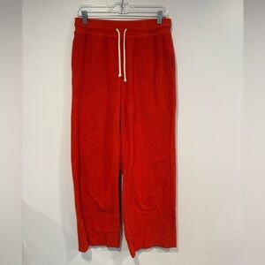 Red‎ aerie textured straight leg pants